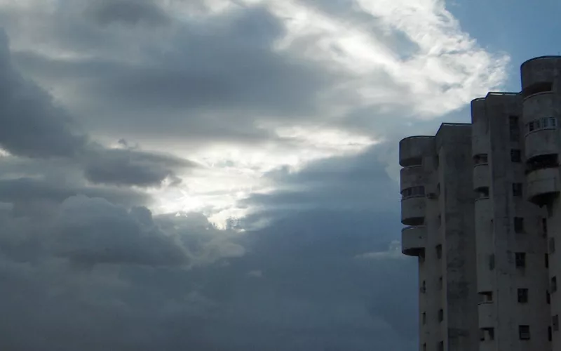 Apartment tower on Boring Road, Patna