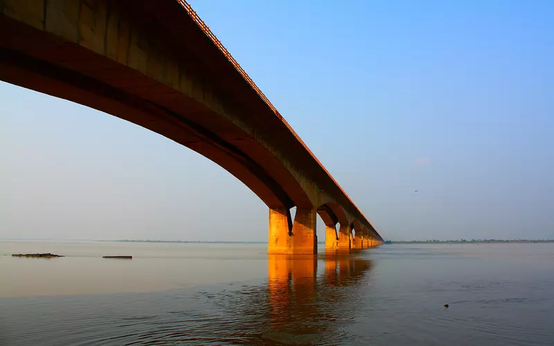 पटना में गंगा पर महात्मा गांधी सेतु