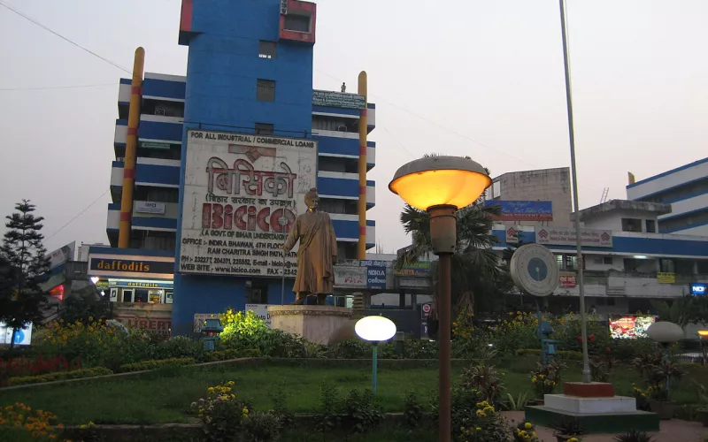 Maurya Lok complex in Patna, home of the Patna Municipal Corporation head office